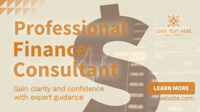 Professional Finance Consultant Facebook Event Cover Image Preview