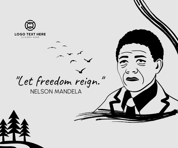 Nelson Mandela  Freedom Day Facebook Post Design Image Preview