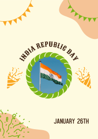 Indian Flag Republic Day Flyer Image Preview