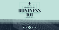 Business Talk Podcast Facebook Ad Design