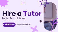 Junior Private Tutor Animation Image Preview
