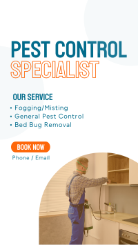 Pest Control Management Instagram reel Image Preview