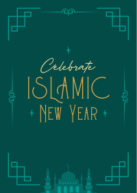 Bless Islamic New Year Poster Image Preview