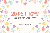 Pet Store Now Open Pinterest board cover Image Preview