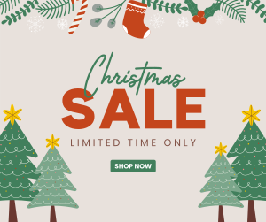 Christmas Sale Facebook post Image Preview