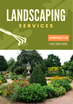 Landscaping Shears Poster Image Preview