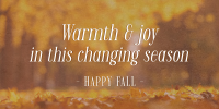 Autumn Season Quote Twitter Post Image Preview