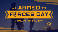 Armed Forces Day Animation Design