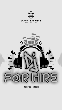 DJ for Hire Instagram story Image Preview