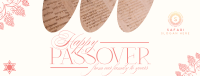 Modern Nostalgia Passover Facebook cover Image Preview