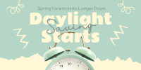 Start Daylight Saving Twitter post Image Preview