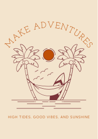 Create Adventures Flyer Design