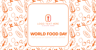 World Food Day Pattern Facebook ad Image Preview