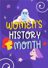 Beautiful Women's Month Poster Design
