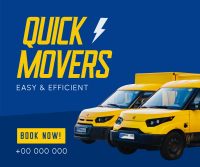 Quick Movers Facebook post Image Preview