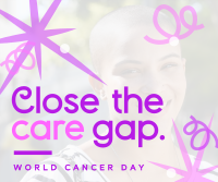 Swirls and Dots World Cancer Day Facebook Post Image Preview