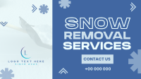 Snowy Snow Removal Animation Design