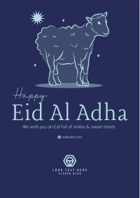 Eid Al Adha Lamb Flyer Design