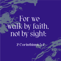 Walk by Faith Linkedin Post Image Preview