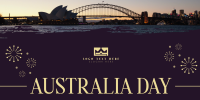 Australia Day Celebration Twitter post Image Preview