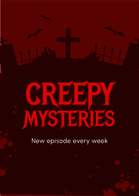 Creepy Mysteries  Flyer Design