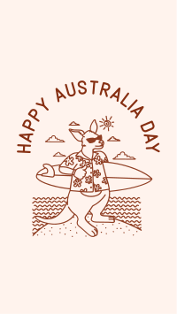 Australia Day Facebook story Image Preview