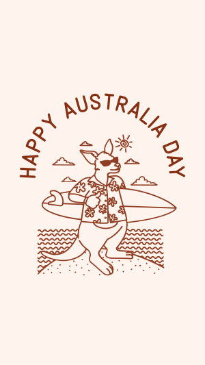 Australia Day Facebook story Image Preview