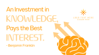 Financial Literacy Quotes Animation Preview