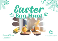 Fun Easter Egg Hunt Postcard Image Preview