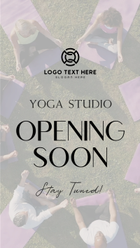 Yoga Studio Opening Instagram reel Image Preview