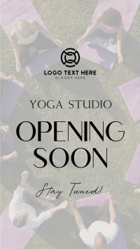 Yoga Studio Opening Instagram Reel Design