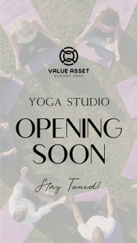 Yoga Studio Opening Instagram Reel Image Preview