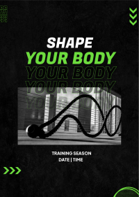Edit Shape Your Body Fitness Banner