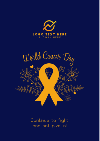 World Cancer Day Flyer Design