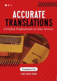 Corporate Translator Professional Flyer Preview