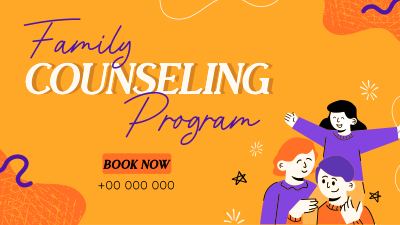 Family Counseling Facebook event cover Image Preview