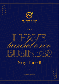 Business Startup Launch Poster Image Preview