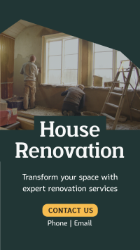 Simple Home Renovation TikTok video Image Preview