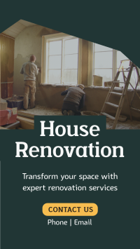 Simple Home Renovation TikTok Video Image Preview