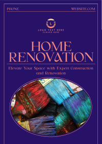 Modern Nostalgia Home Renovation Flyer Image Preview