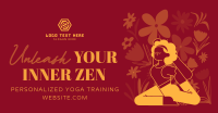 Floral Yoga Day Facebook ad Image Preview