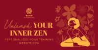 Floral Yoga Day Facebook ad Image Preview