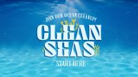 Clean Seas For Tomorrow Animation Image Preview