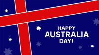 Happy Australia Day Zoom Background Image Preview