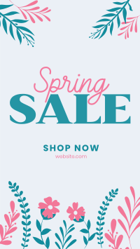 Floral Spring Sale Instagram story Image Preview