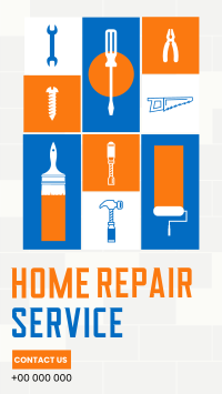 Home Repair Service Facebook story Image Preview
