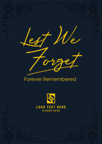 Forever Remembered Poster Image Preview