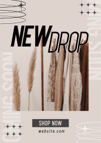 New Drop Collection Poster Design