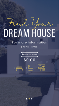 Your Own Dream House Instagram Story Design