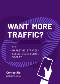 Traffic Content Flyer Image Preview